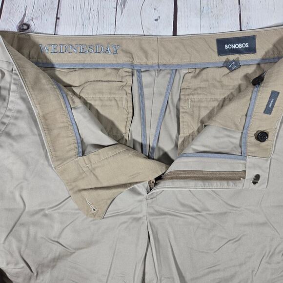 Bonobos Weekday Warrior Dress Pants Wednesday 33x30 - Picture 8 of 12